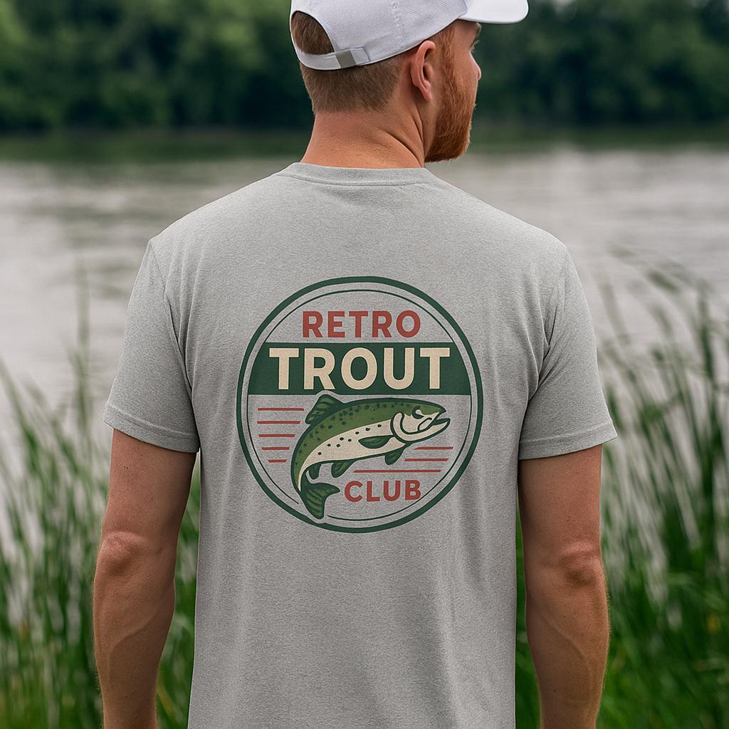 Retro Trout Club Unisex Tee