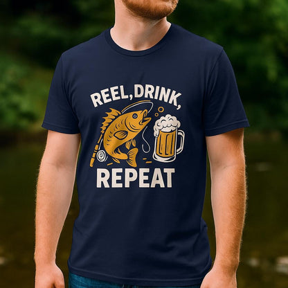 Reel, Drink, Repeat T-Shirt