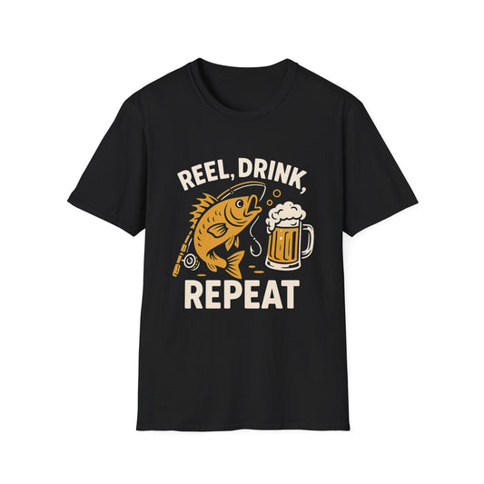 Reel, Drink, Repeat T-Shirt